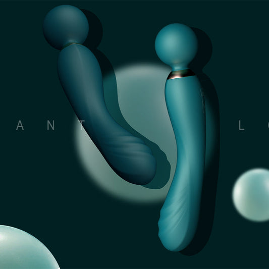 Gimme Sex Texture Double Pleasure Wand Vibrator GIMMESEX