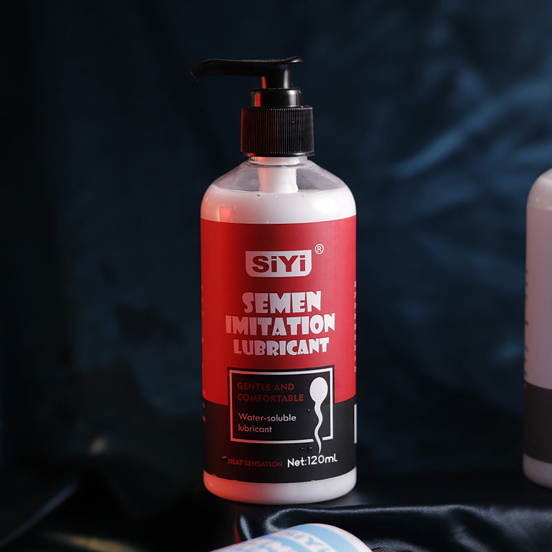 Super smooth ice-hot simulated semen lubricant GIMMESEX