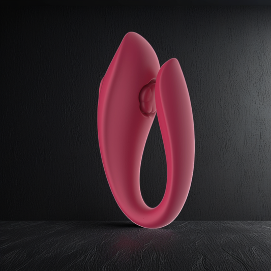 Gimme Sex Twin Rose Thrusting G Spot Vibrator