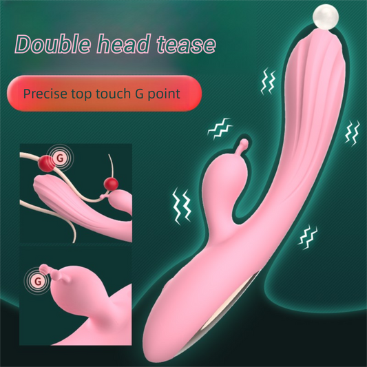 Gimme Sex Charm Double-Headed Rabbit Vibrator GIMMESEX