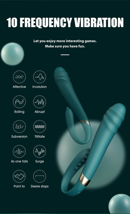 Gimme Sex Texture Double Joy Vibrator