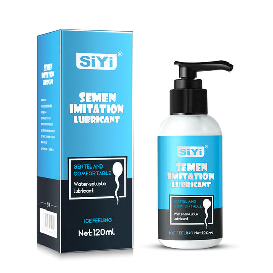 Super smooth ice-hot simulated semen lubricant GIMMESEX