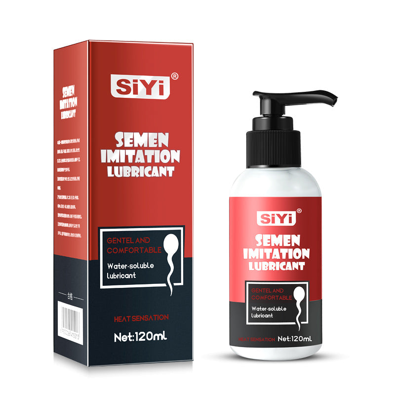 Super smooth ice-hot simulated semen lubricant GIMMESEX