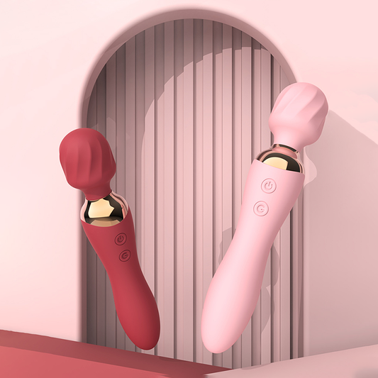 Gimme Sex Brilliant Color Double-headed Wand Vibrator GIMMESEX