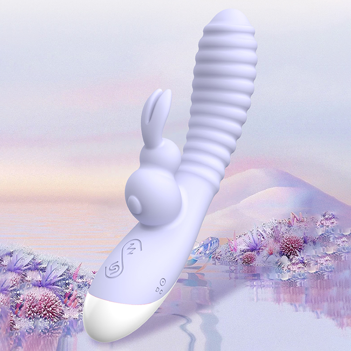 Gimme Sex Secret Thrusting Rabbit Vibrator GIMMESEX