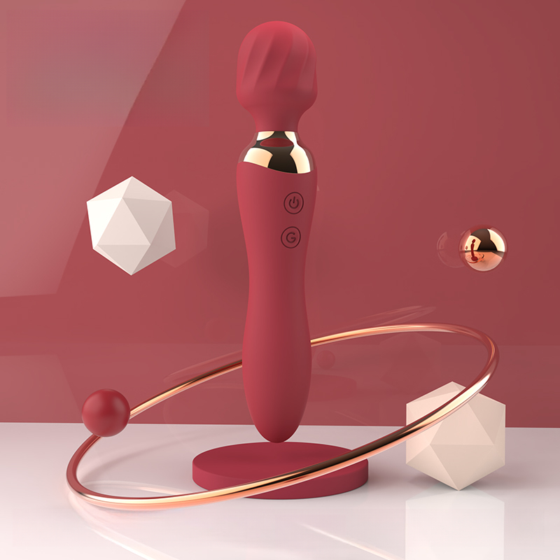 Gimme Sex Brilliant Color Double-headed Wand Vibrator GIMMESEX