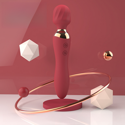 Gimme Sex Brilliant Color Double-headed Wand Vibrator GIMMESEX