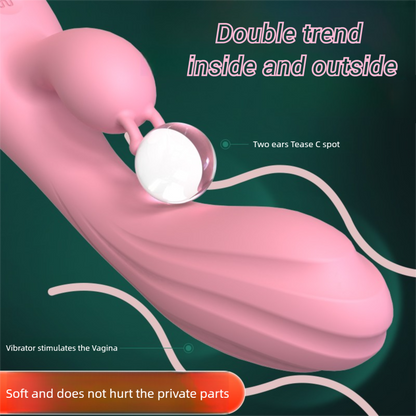 Gimme Sex Charm Double-Headed Rabbit Vibrator GIMMESEX