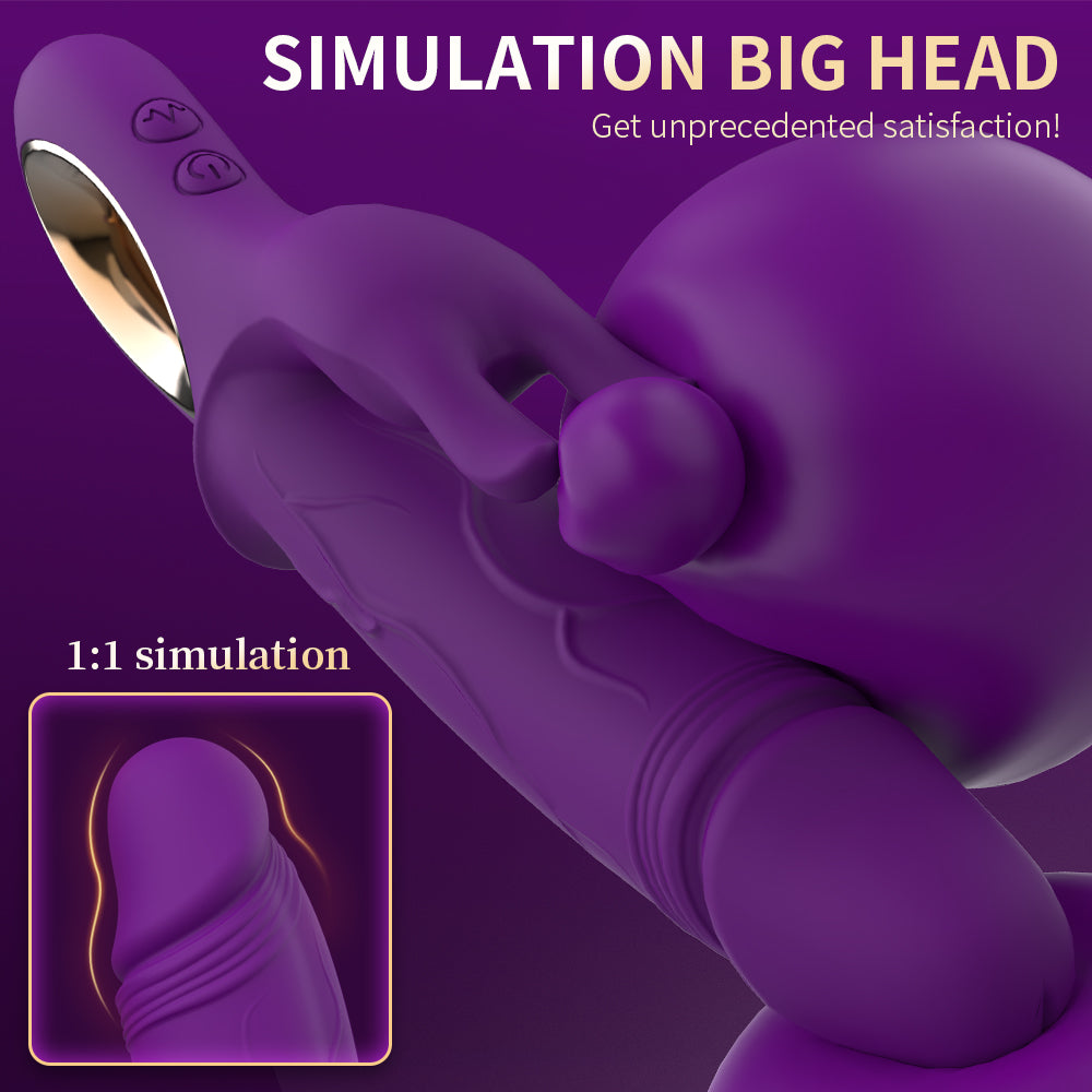 Gimme Sex Spicy Vibrating Dildo GIMMESEX