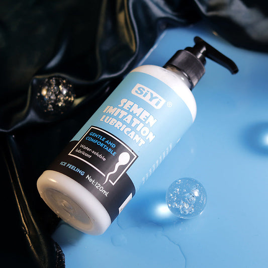 Super smooth ice-hot simulated semen lubricant GIMMESEX
