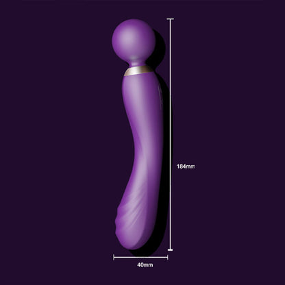 Gimme Sex Texture Double Pleasure Wand Vibrator GIMMESEX