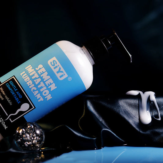 Super smooth ice-hot simulated semen lubricant GIMMESEX