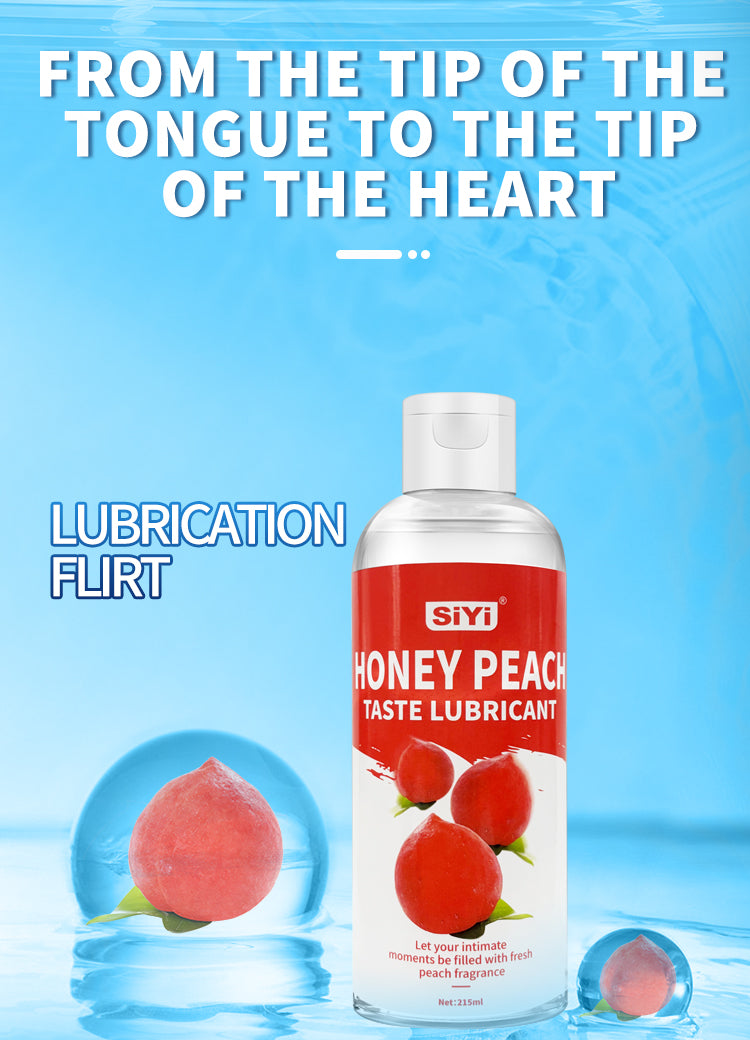 Fruit Flavored Lubricant Peach Taste GIMMESEX