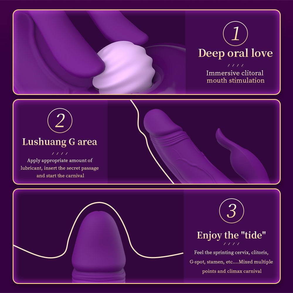 Gimme Sex Spicy Vibrating Dildo GIMMESEX