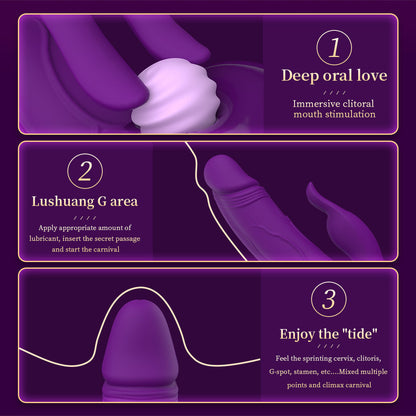 Gimme Sex Spicy Vibrating Dildo GIMMESEX