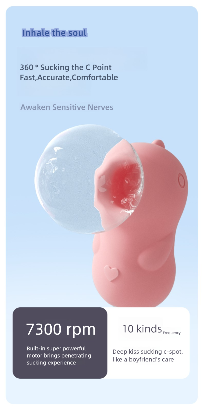 Gimme Sex Moonlight Box Egg Vibrator GIMMESEX