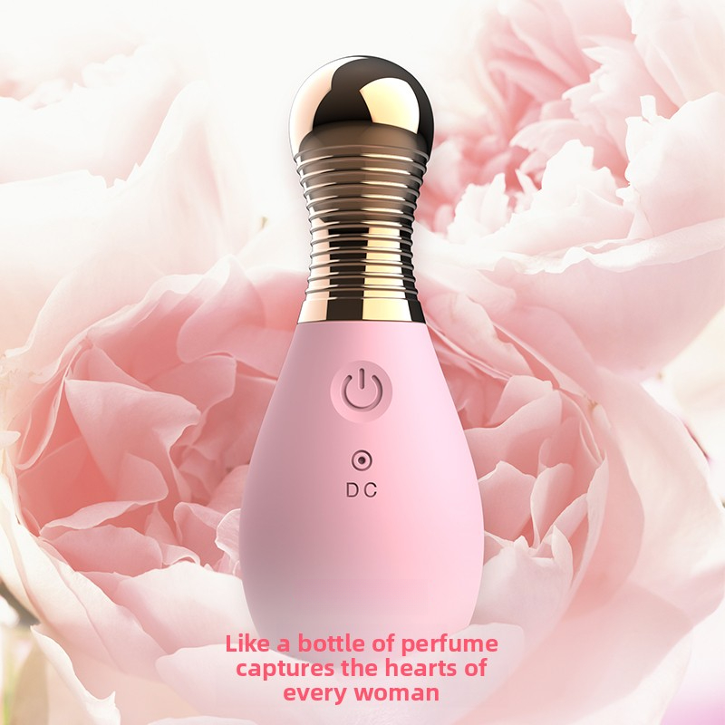 GIMMESEX pink and gold remote control vibrator designed for discreet personal pleasure