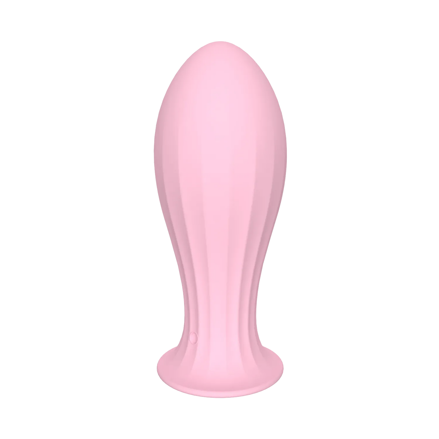 Pink Round head texture Vibrating Butt Plug with 10 vibration modes