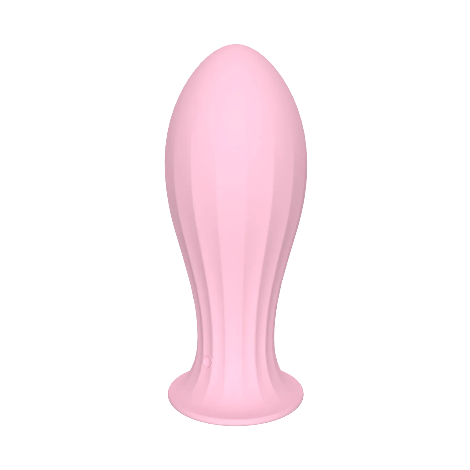 Pink Round head texture Vibrating Butt Plug with 10 vibration modes