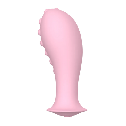 Pink Silicone Anal Trainer Plug front view