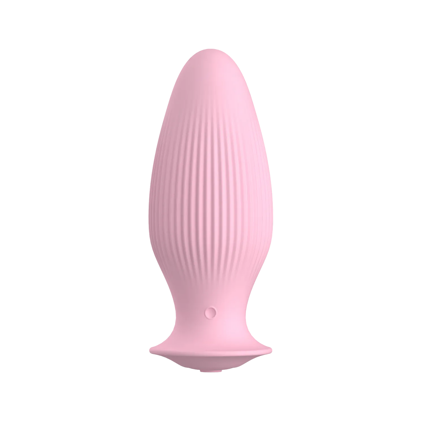 pink texture butt plug front view
