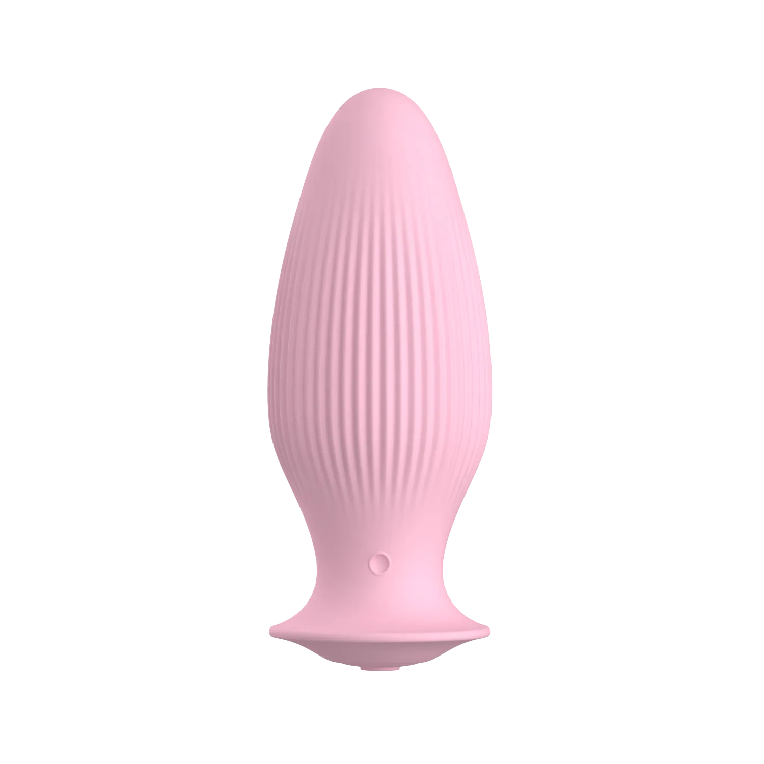 pink texture butt plug front view